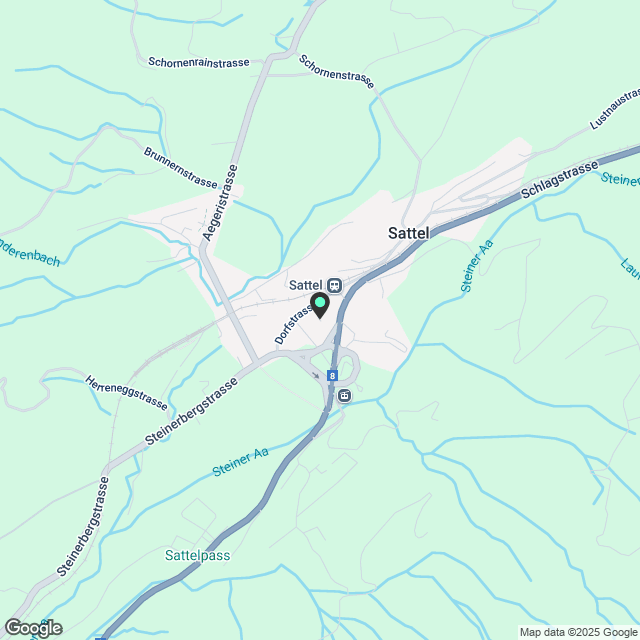 zentral, ruhig, neu - Karte