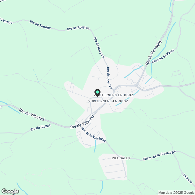 Angrenzende Villa 5,5 Zimmer in Vuisternens-en-Ogoz - Karte