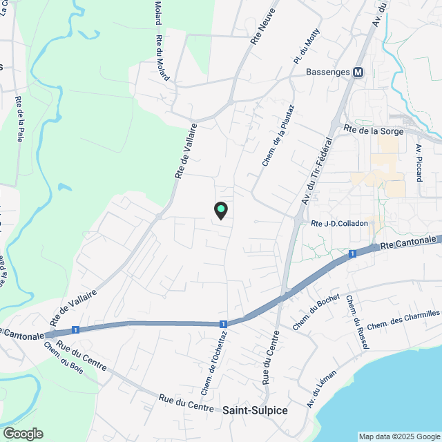 Magnifique Villa neu mit 5 Zimmern und Garten, 2 Schritte von der EPFL entfernt - Karte