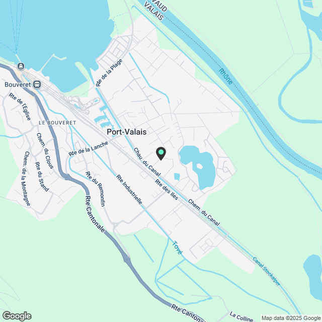 Villa contiguë 5.5 pièces à Bouveret - Karte