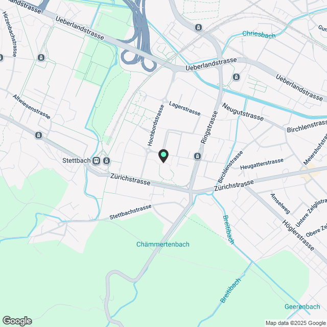 70m2 MOBILIERTES Modernes 2,5-Zimmer-Apartment in Dübendorf, NEU gebaut 2024 - Karte