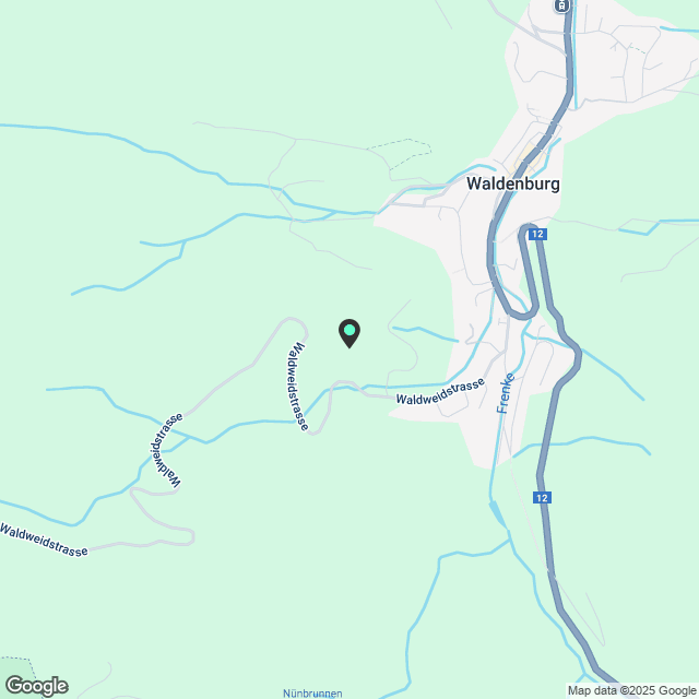 Stillvolle und renovierte 4.5-Zimmer Wohnung in Waldenburg - Karte