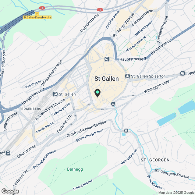 Möblierte 3.5-Zimmer-Wohnung mit Servicepaket - Karte