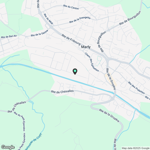 Prächtige 3.5-Zimmer-Wohnung zur Miete in Marly - Karte