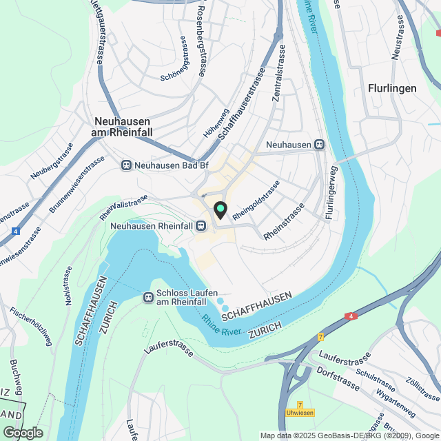 MIETEN OHNE KAUTION - Ihr neues Zuhause in Rheinfallnähe - Karte