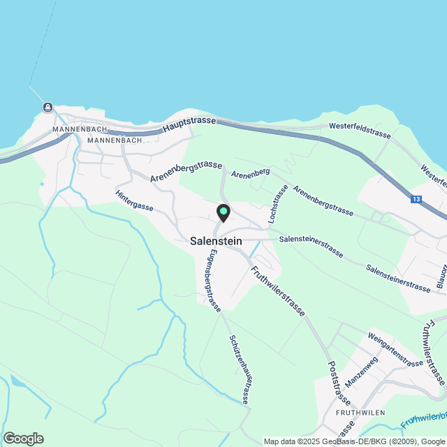 Wohnqualität der Extraklasse - wohnen mit Seeblick und Stil, Salenstein TG - Karte