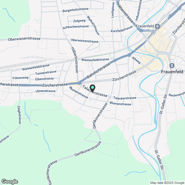 Helle und top ausgestattete Wohnung an ruhiger Lage - Karte