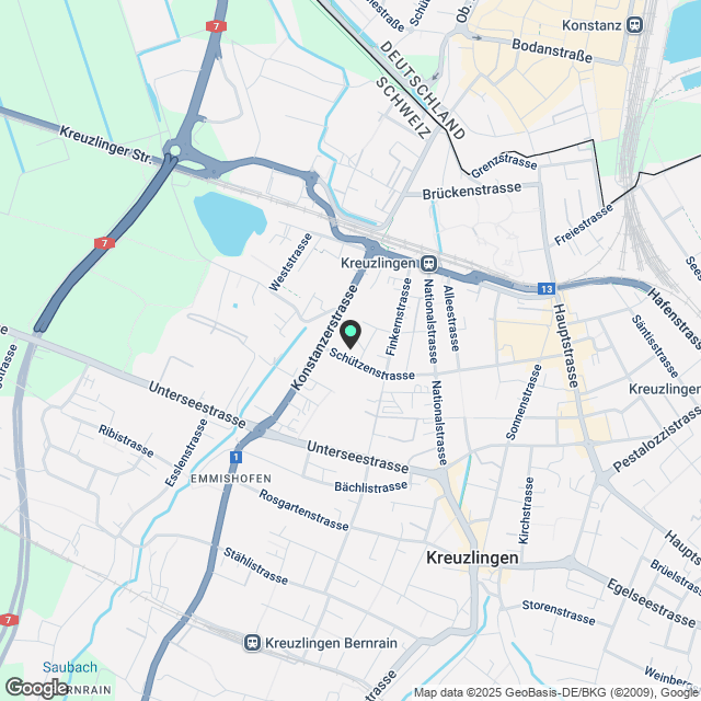 Modernes Wohnen zentral & grenznah - Karte