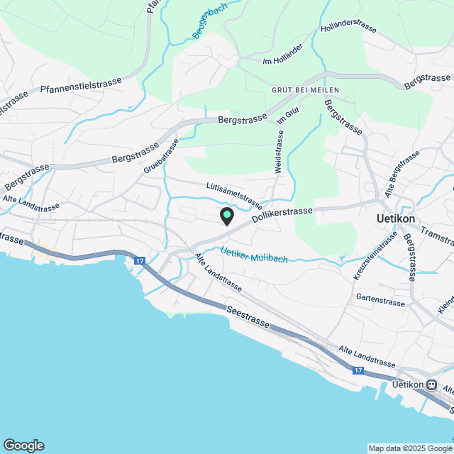 3.5 Zimmerwohnung in Meilen - Karte
