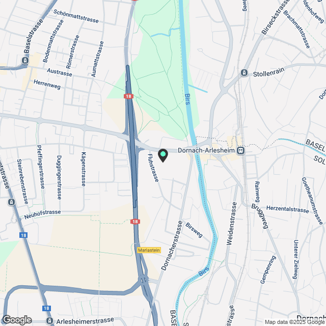 Erstbezug: Moderne 4.5-Zimmer-Wohnung in Terrassenhaus - Karte