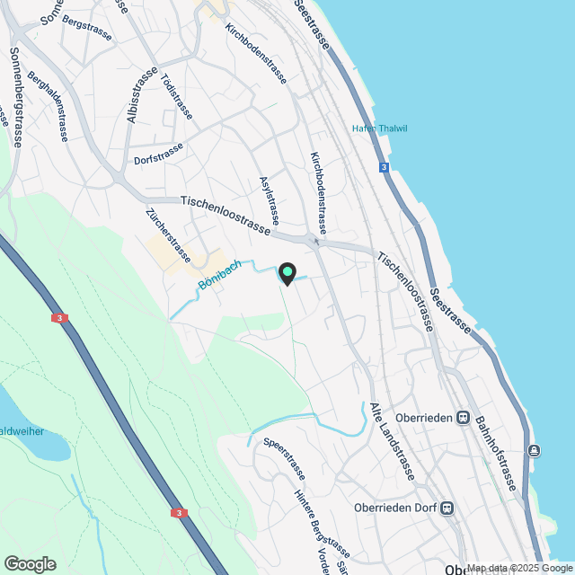 5 ½ Zimmer-Attikawohnung in Thalwil mieten - Karte