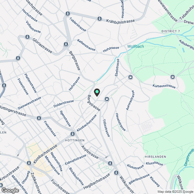 Erstvermietung - Stylische 3-Zimmerwohnung am Züriberg - Karte