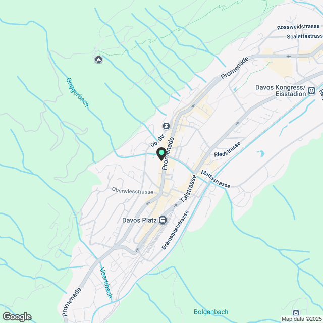 WEF 2026 Wohnungen für das World Economic Forum 2026 - Karte