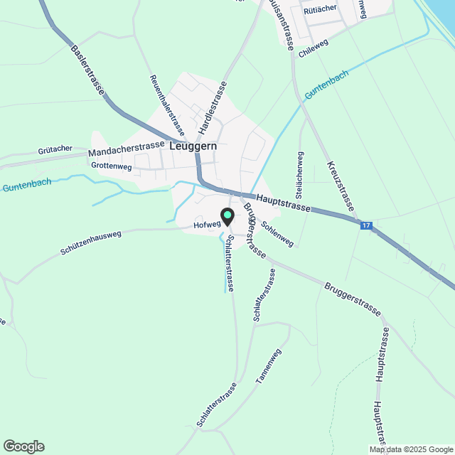 Moderne 2.5-Zimmer-Dachwohnung in Leuggern - Neubau 2025 - Karte