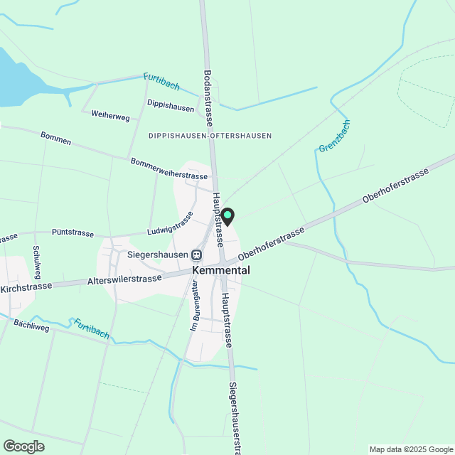 4 ½ Zimmer-Wohnung in Siegershausen mieten - Karte