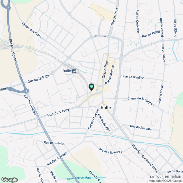 Moderne 3.5-Zimmer-Wohnung, ideal in Bulle gelegen - Karte