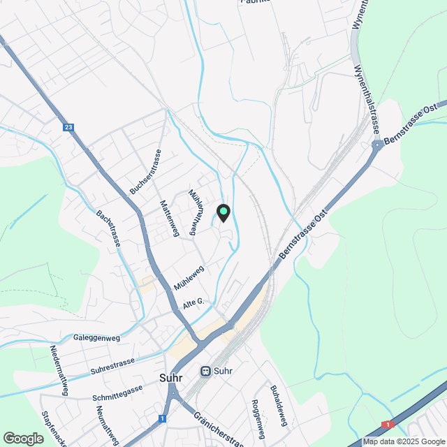 «Alte Mühle» - Suhr for sure! - Karte