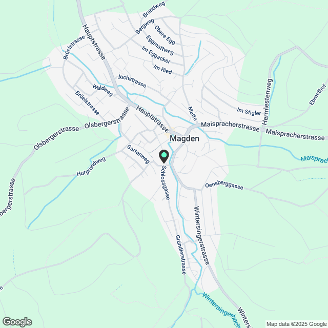 Moderne 4.5-Zimmer-Wohnung mit Balkon in Magden - Karte