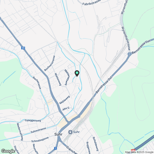 «Alte Mühle» - Suhr for sure! - Karte