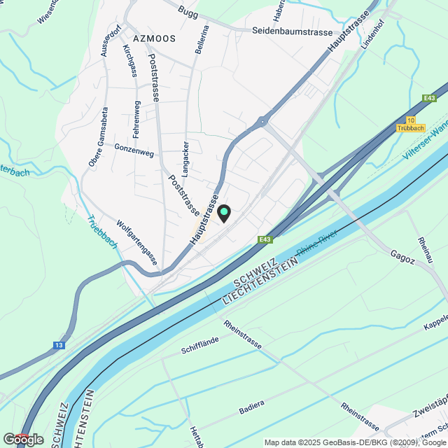 Moderne 3.5 Zimmerwohnung (B1) - Karte