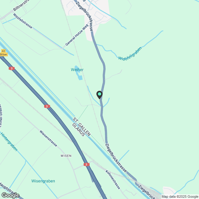 Erstvermietung einer modernen 4.5 - Zimmerwohnung im Dachgeschoss - Karte