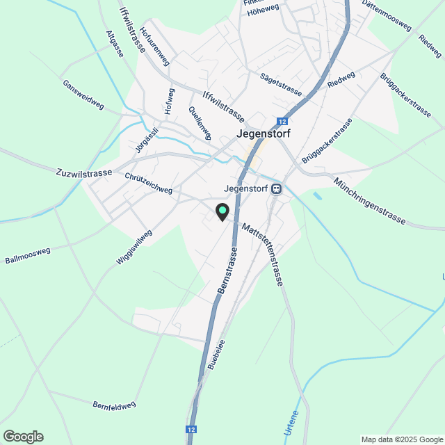 Erstbezug eines Bijous im Herzen von Jegenstorf - Karte