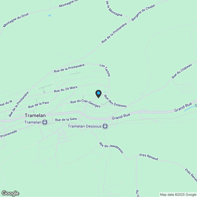 Les Grillons"" Promotion immobilière - Karte