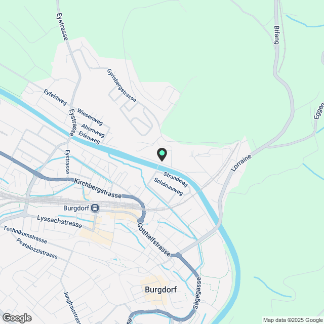 Wohnen, wo das Leben fliesst - Karte