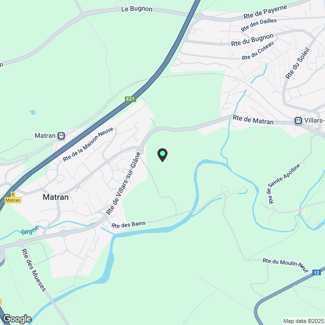 LOCATION-VENTE - Impasse de Champ-Riond à Matran - Karte