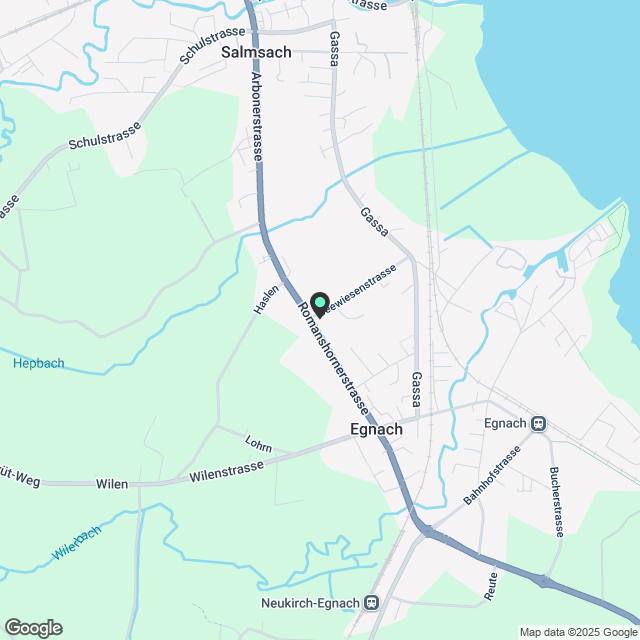 Moderne 3.5-Zimmer-Wohnung in Seenähe - Karte