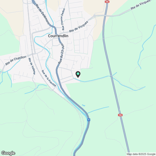 Neue, geräumige, helle und moderne Dachgeschosswohnung - Karte