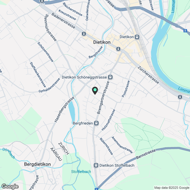 Erstbezug: Grosszügige und hochwertige 3.5-Zimmer-Wohnung mit Balkon in ruhigem Quartier. - Karte