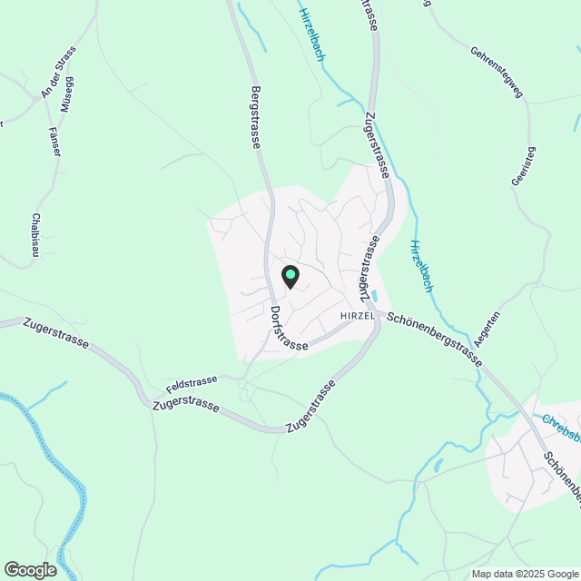 Moderne 5.5-Zimmer-Maisonette-Wohnung mit Aussicht in Hirzel - Karte