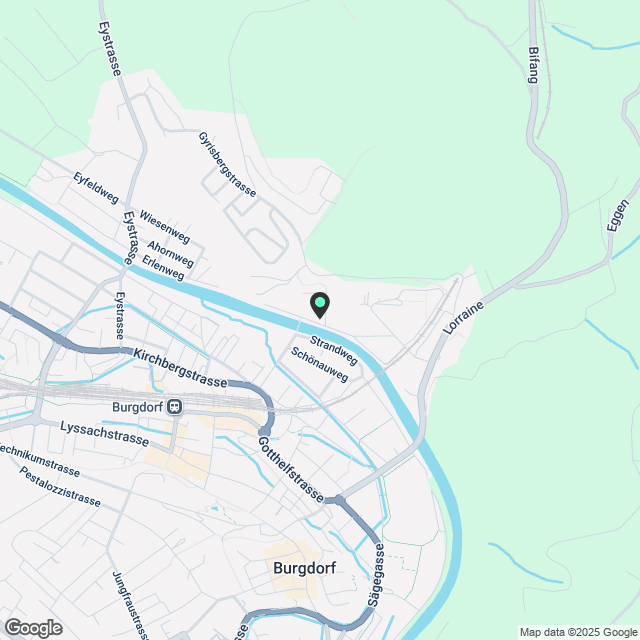 Wohnen, wo das Leben fliesst - Karte