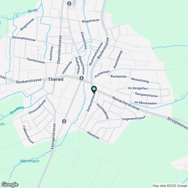 Exklusive 3.5-Zimmer Attikawohnung in Therwil - Karte