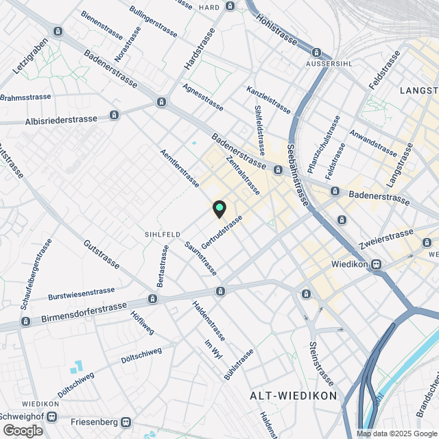 Tauschimmobilie Moderne 2.5-Zimmer Stadtwohnung in Zürich, Neubau 2023 - Karte