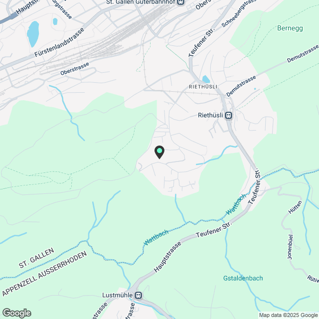 Charmante 1.5-Zimmer-Wohnung mit herrlicher Aussicht (Erstbezug), eigener kleiner Sitzplatz, Sauna - Karte