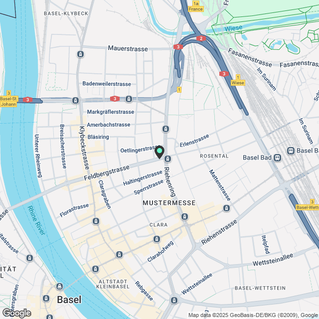 Erstvermietung an einzigartiger Lage im Matthäus-Quartier - Karte