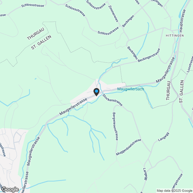 Zu verkaufen 3½ Zi.-Whg., an der Maugwilerstrasse 40 in 9552 Maugwil / 103 m2 Wohnfläche (Steuerfuss 9500 Wil) - Karte