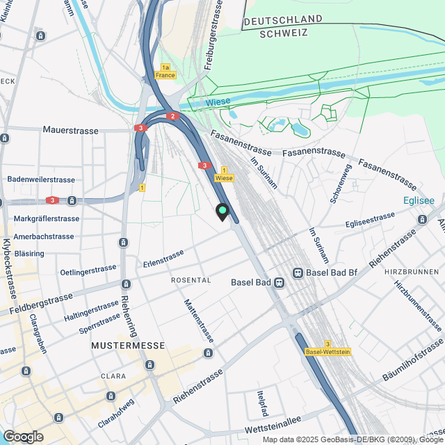 Wohnen im urbanen Zentrum - Karte