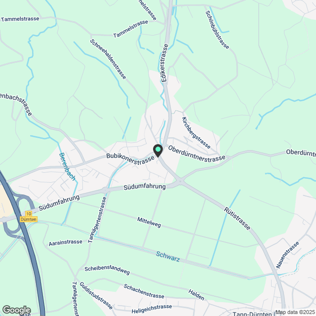 Möblierte Zimmer zu vermieten - Karte