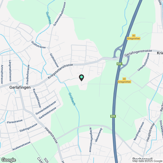 ERSTBEZUG - LUXURIÖSE 3.5-ZIMMER GARTENWOHNUNG - Karte