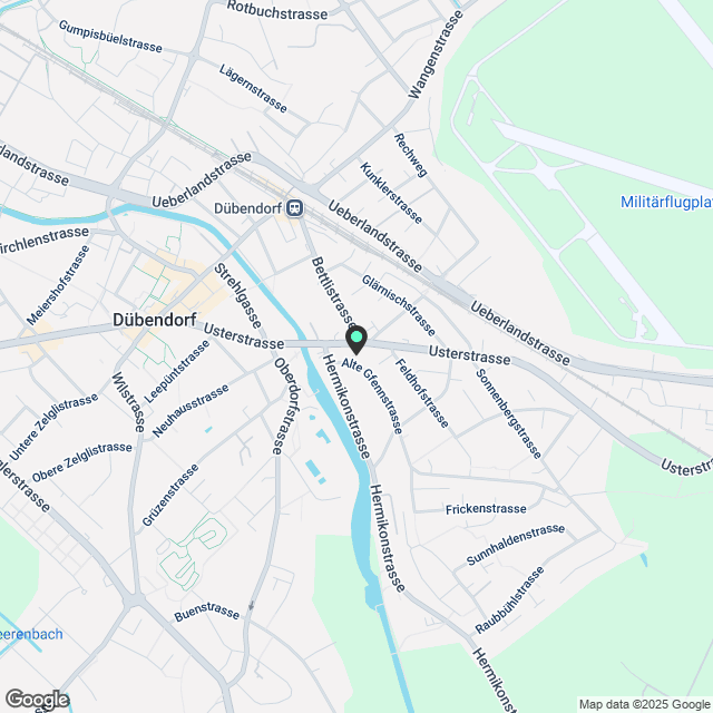 Nachmieter für topmoderne 2.5-Zimmer-Wohnung in Dübendorf gesucht - Karte