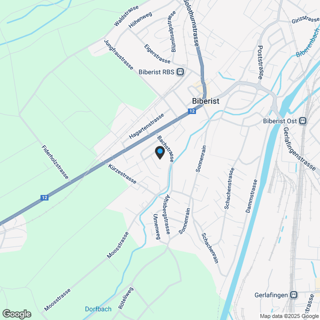 Exklusive 5.5 Zimmer-Wohnung in Biberist - Karte