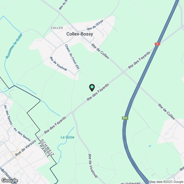 Prächtige Wohnung - Collex - Karte