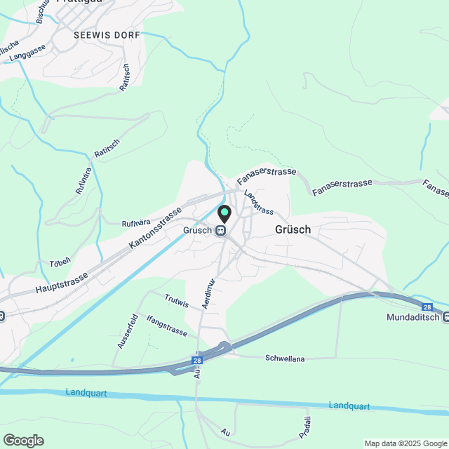 4½-Zimmerwohnung EG - Karte