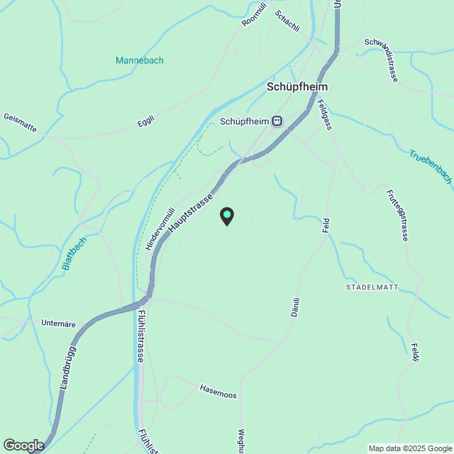 Modernes Wohnen in Schüpfheim, Kanton LU - Karte