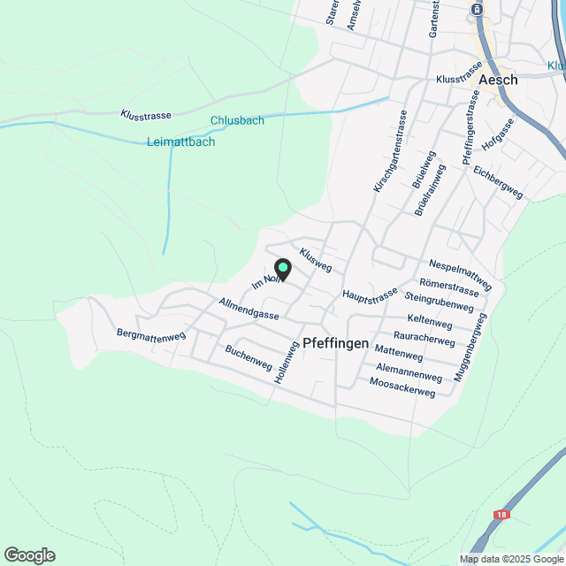 Luxuriöse 4.5-Zimmerwohnung mit Weitsicht - Karte