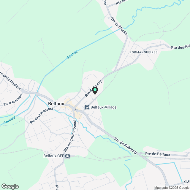 Neue 2.5-Zimmer-Wohnungen in La Gotta, Belfaux - Karte