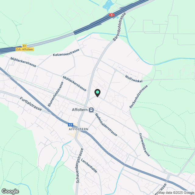 Tolle 2.5 Zi hochwertige Neubau Architektenwohnung m. Balkon - Karte